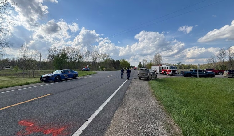 Eaton Rapids Biker Killed When Pickup Cuts Him Off at Rural Crossroads