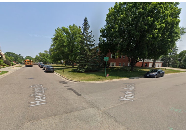 Edina Police Large Presence On York Avenue