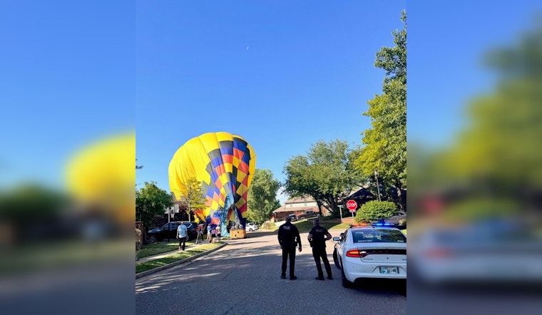 Edmond Neighbors Stunned as Hot Air Balloon Drops Into Their Street