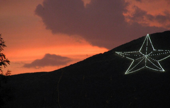 El Paso’s Mountain Star Goes Full Rainbow For Pride Month