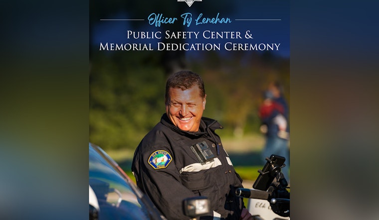 Elk Grove Police HQ To Be Renamed For Fallen Officer Ty Lenehan