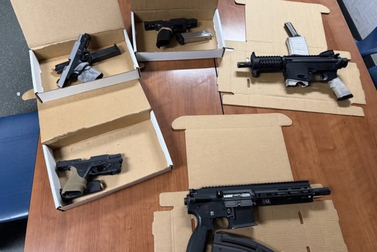 Euclid Traffic Stop Packs Carload of Guns, Lands Trio in Jail