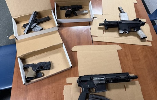 Euclid Traffic Stop Packs Carload of Guns, Lands Trio in Jail