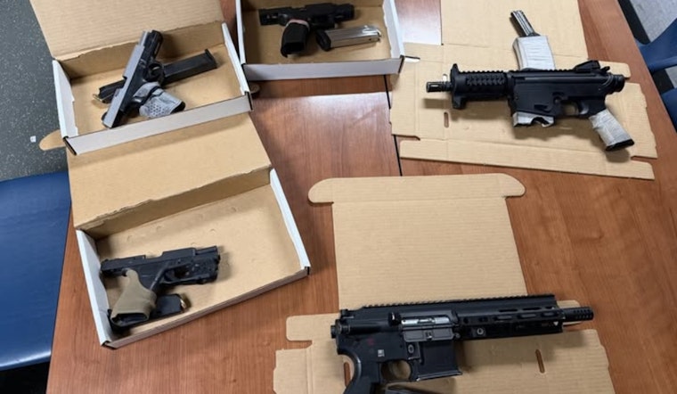 Euclid Traffic Stop Packs Carload of Guns, Lands Trio in Jail