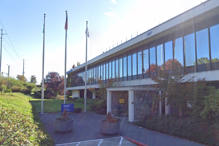 Everett Man Busted After Van Erupts In Flames Outside South Precinct