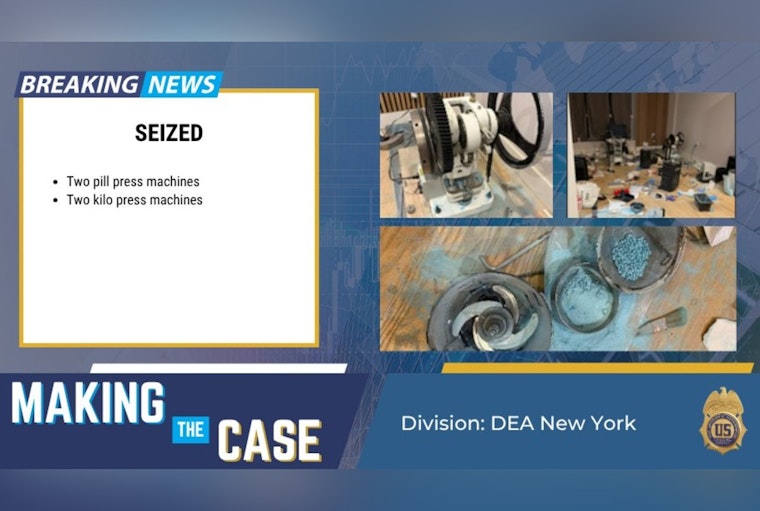 Feds Bust Alleged Bed-Stuy Fentanyl 'Pill Mill' Packed With Tablet Presses, Guns