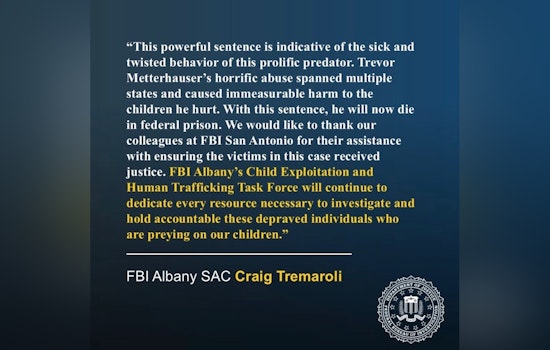 Feds Cage Pa. ‘Predator’ For 80 Years In N.Y. And San Antonio Toddler Abuse Horror