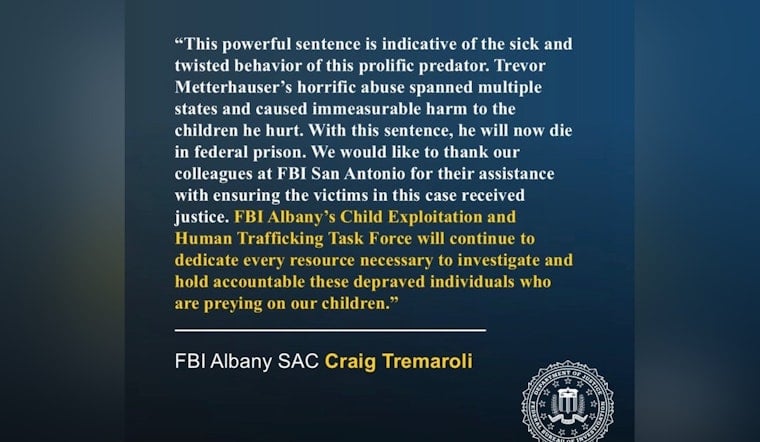 Feds Cage Pa. ‘Predator’ For 80 Years In N.Y. And San Antonio Toddler Abuse Horror