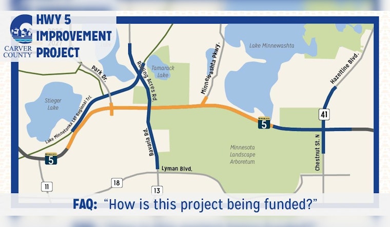 Feds Pump Cash Into $122 Million Highway 5 Makeover Between Chanhassen And Victoria