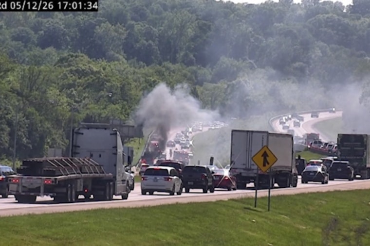 Fertilizer Tanker Blaze Brings I-275 To A Standstill Near Five Mile