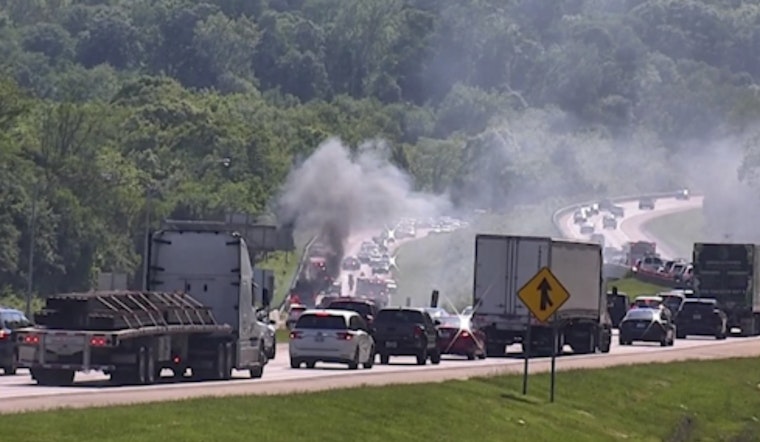 Fertilizer Tanker Blaze Brings I-275 To A Standstill Near Five Mile