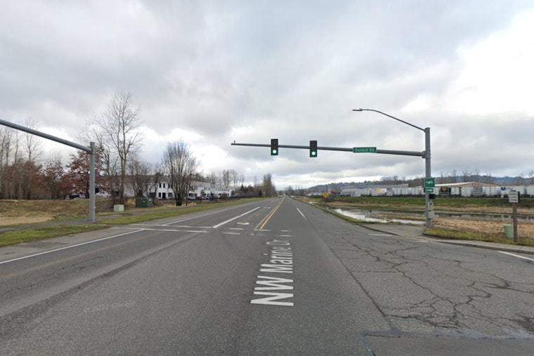 Fiery Big-Rig Smashup Near Troutdale Airport Leaves One Dead, One Critical