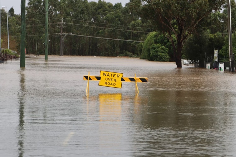 Flash Flooding Shuts SR 160 Near Bybee in Cocke County