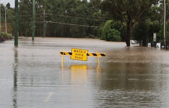 Flash Flooding Shuts SR 160 Near Bybee in Cocke County
