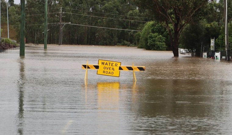 Flash Flooding Shuts SR 160 Near Bybee in Cocke County