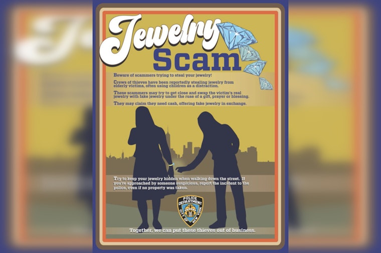 Flushing Jewelry Hustlers Prey on Seniors, Queens Cops Warn
