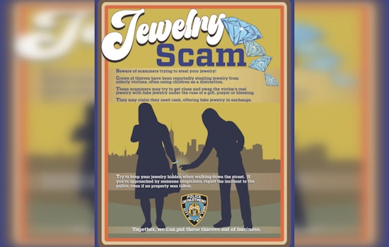 Flushing Jewelry Hustlers Prey on Seniors, Queens Cops Warn