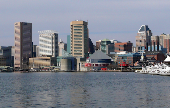 Foggy Morning, Showers And Thunderstorms Hit Baltimore