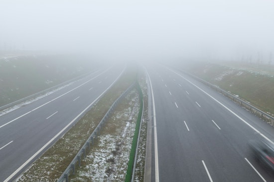 Foggy Start, Wind Whips Indy By Afternoon