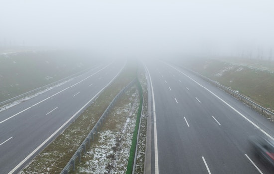 Foggy Start, Wind Whips Indy By Afternoon