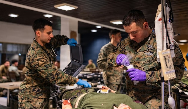 Fort Bragg Medics Drill for Drone War as 'Golden Hour' Fades