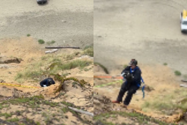 Fort Funston Cliff Scare As Crews Recover Dog From Bluffs