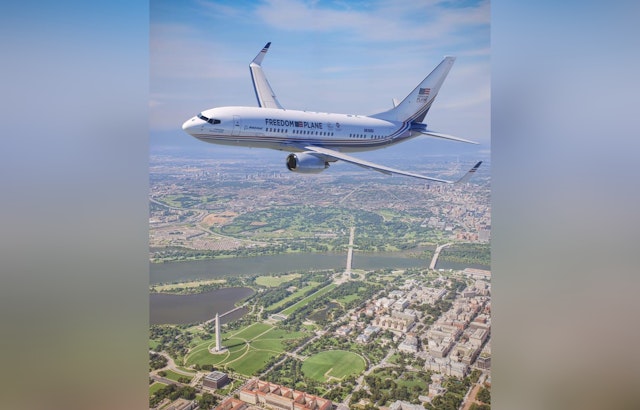 Founding Fathers Fly In As Freedom Plane Descends On Houston