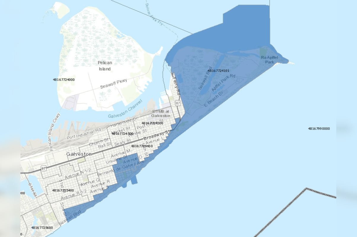 Galveston's Big Bet, 11 Island Tracts Teed Up For Opportunity Zone Windfall