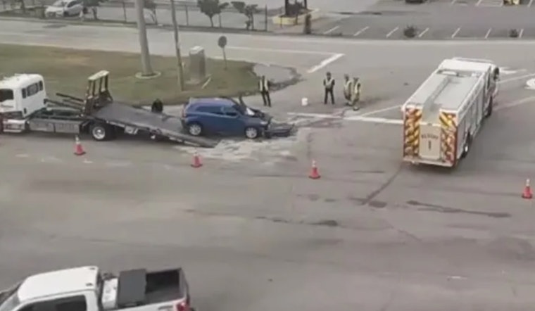 Garner Hit-and-Run Chaos as Police Hunt VW Driver in U.S. 70 T-Bone Crash