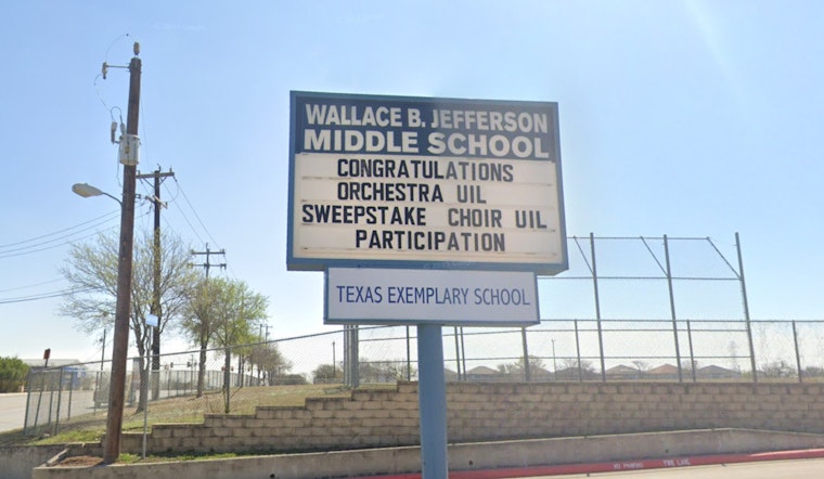Gas Scare Empties Jefferson Middle School Onto Football Field