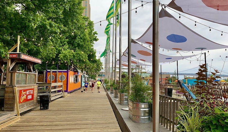 Glow Rides And Swan Fleet Bring Spruce Street Harbor Park Back To The Delaware