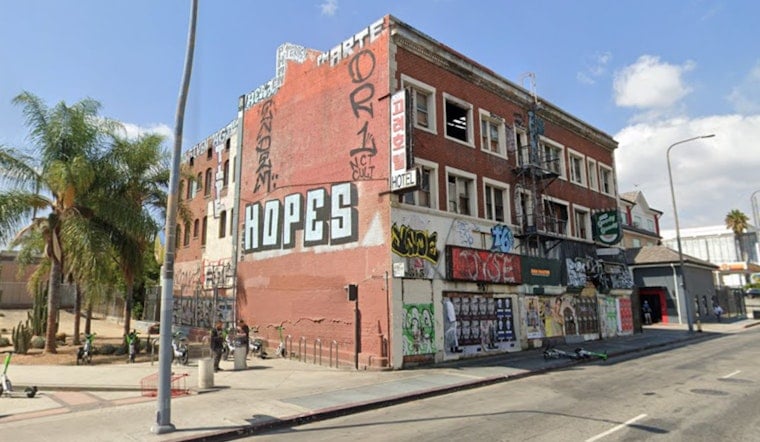 Graffiti-Scorched Vermont Ave Eyesore Poised To Become 12-Story Affordable Tower