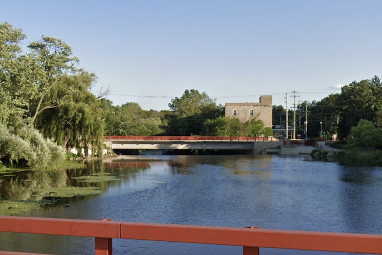 Grafton Millpond All But Emptied After Bridge Street Dam Gate Fails