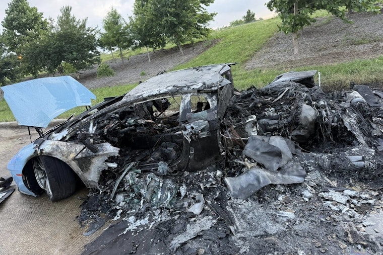Grand Parkway Turns Into Supercar Inferno As Two Lamborghinis Crash In Cy-Fair