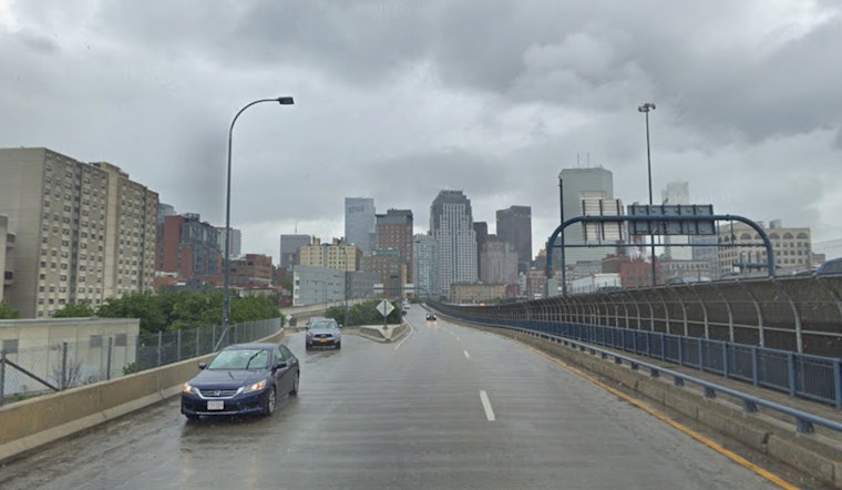 Gray Skies And Drizzle Slow Boston’s Morning Hustle