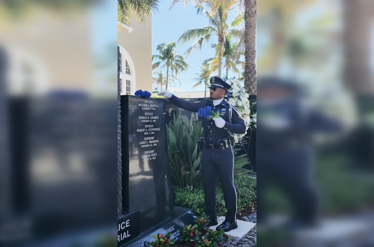 Gray Skies, Heavy Hearts As Miami Beach Salutes 11 Fallen Heroes