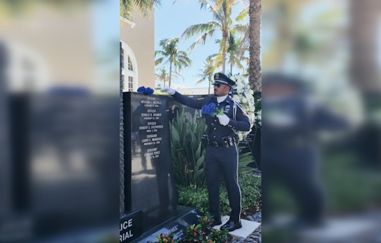 Gray Skies, Heavy Hearts As Miami Beach Salutes 11 Fallen Heroes