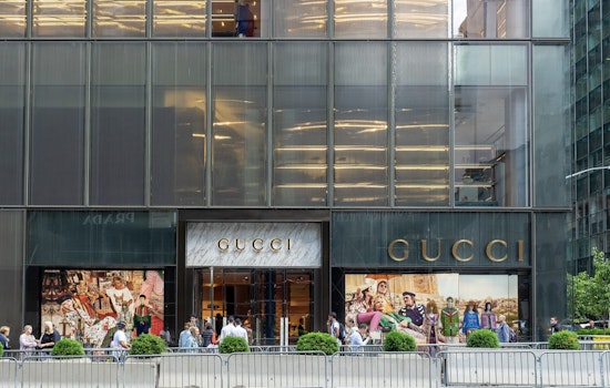 Gucci Shuts Down Times Square For Star-Studded Sidewalk Runway