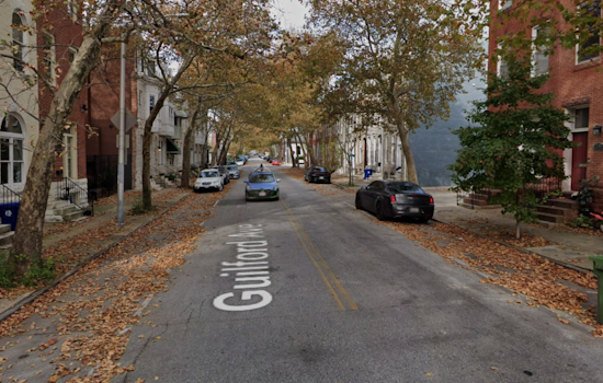 Guilford Avenue Inferno Rips Through Baltimore Rowhouse Roofs