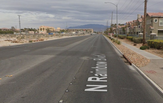 Gunfire Erupts Along Rainbow Blvd as Las Vegas Cops Hunt Shooter