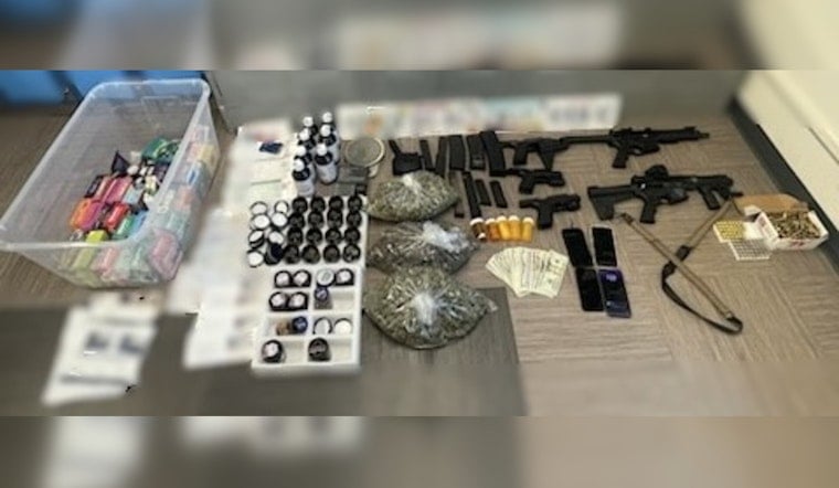 Guns And Drugs Found During Country Club Hills Eviction