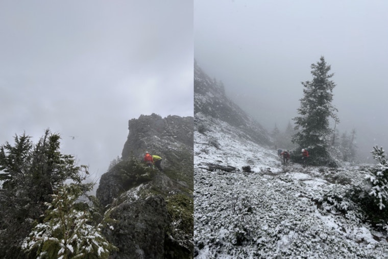 Hail, Snow and a 50-Foot Plunge Mount Si Rescue Leaves Hiker Critical
