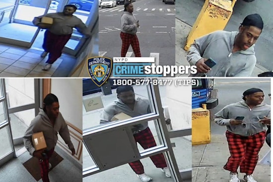 Harlem Rush-Hour Mugger Shoves Woman, Swipes Package at 116th Street Corner