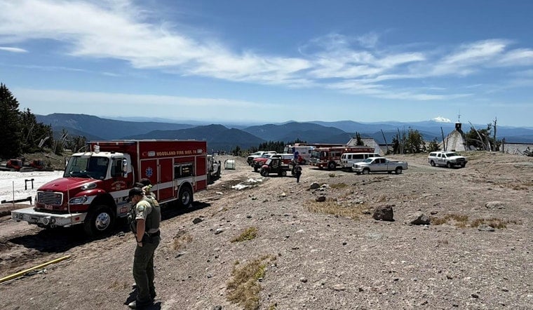 Harrowing Mount Hood Drama As Climber Is Pinned By Boulder Above Timberline
