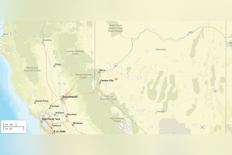 Hidden Nevada Fault Jars Tahoe and Sacramento Awake Before Dawn