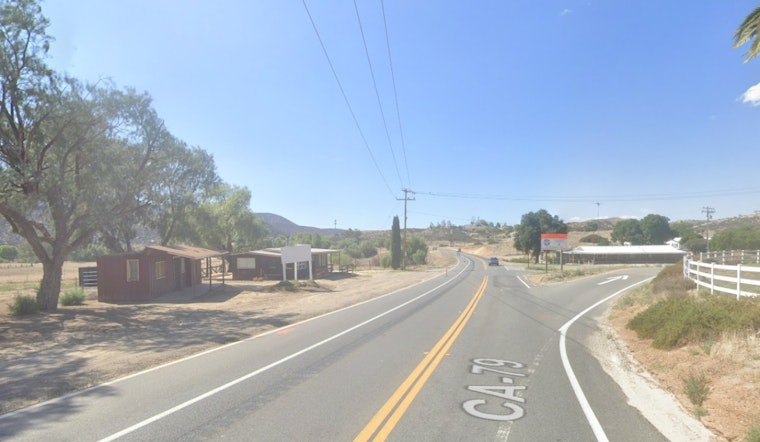 Highway 79 Brush Fire Scorches 10 Acres In Aguanga