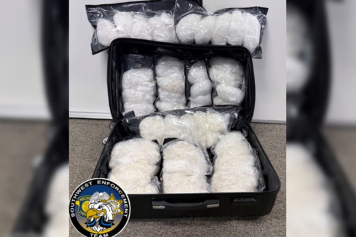 Highway Manhunt Near Berrien Springs Ends With 50 Pounds Of Meth