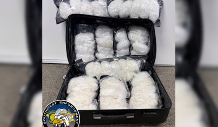 Highway Manhunt Near Berrien Springs Ends With 50 Pounds Of Meth