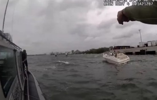 Hillsborough Cops Snag Family From Runaway Boat Near Tampa Shipping Lane