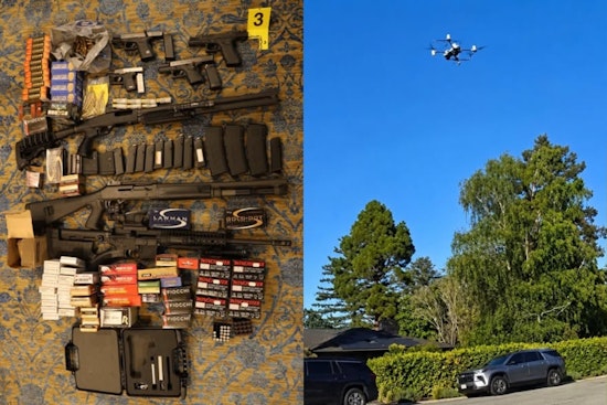 Hillsborough Drone Buzzes In As Police Seize Cache Of Guns